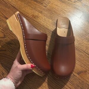 NEW Troentorp | Da Vinci Rusty Brown Clogs Sz 46 Men's 13